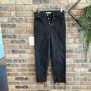 Pac Sun high rise straight leg jeans